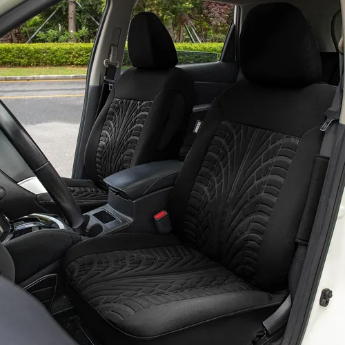 Miniatura 2 de Leader Accessories Juego de fundas de asiento de seguridad en relieve