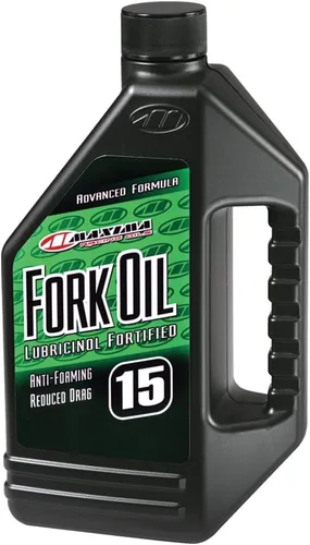 Maxima Racing Oils 56916-2PK Aceite de horquilla estándar hidráulico 15w Botella de 16 oz, paquete de 2