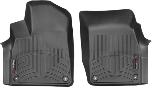WeatherTech Revestimientos de suelo personalizados para Audi Q7, SQ7, SQ8-1st Row (448871), color negro