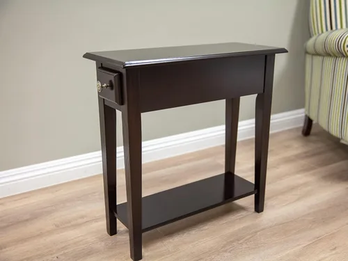 Miniatura 4 de Frenchi Furniture Mesa auxiliar, cereza oscura