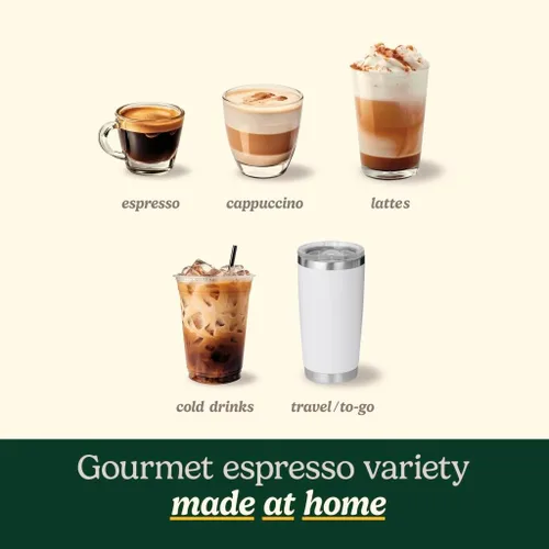 Miniatura 8 de Cuisinart Espresso Bar Slim Máquina de Café Espresso, Hace Bebidas Calientes o Frías de Calidad de Café Incluyendo Cappuccino, Lattes y Bebidas