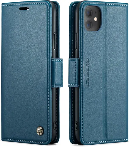 Miniatura 47 de QLTYPRI Funda tipo cartera para iPhone 7/8/SE 2020/SE 2022 5G, funda magnética de piel sintética de alta calidad con bloqueo RFID, ranuras