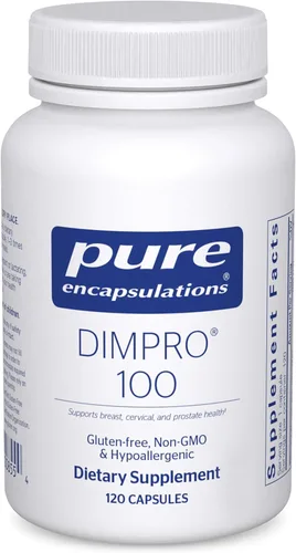 Miniatura 8 de Pure Encapsulations DIMPRO 100 - Suplemento de diindolilmetano - para la salud de los senos, cuello uterino y próstata - Sin gluten y vegano - 60