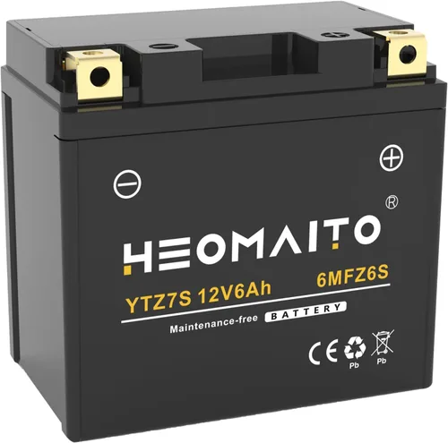 Miniatura 15 de Batería de plomo-ácido YTX4L-BS, 12V 4Ah, 140 CCA, 6MF4L sin mantenimiento, para batería de motocicleta AGM, motocicletas 50–100 CC, ATV 50–90 CC