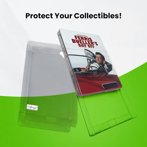 Miniatura 5 de EcoTEK Protectors Paquete de 20 protectores Blu Ray Steelbook y vitrina, compatibles con 4K Steelbook, Arrow Video y Criterion (paquete de 20)
