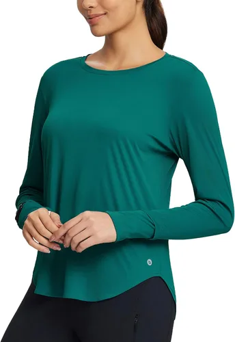Miniatura 94 de BALEAF - Camisetas de sol de manga larga para mujer, con FPU 50+, para senderismo, ligeras, de secado rápido, protección contra rayos ultravioleta