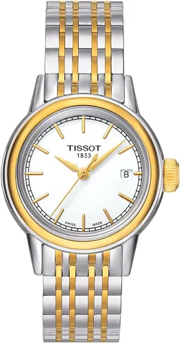 Tissot Carson T0852102201100 Reloj de cuarzo suizo de acero inoxidable plateado