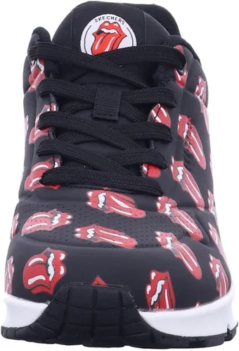 Miniatura 7 de Skechers Zapatos deportivos X Uno Rolling Stones NegroRojo para mujer