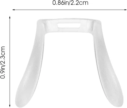 Miniatura 2 de GLEAVI 3Pcs Replaceable Glasses Nose Pads Non-Slip Eyeglass Nose Cushions Comfortable Fit for Sunglasses and Optical Frames 0.90X0.86X0.31In