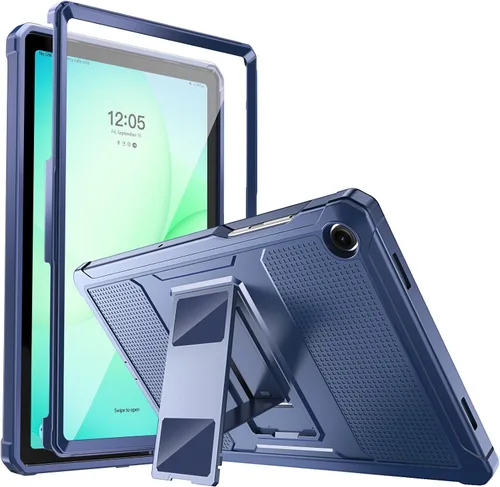 Miniatura 19 de MoKo Funda para Samsung Galaxy Tab A9 Plus/A9+ de 11 pulgadas 2023, a prueba de golpes de cuerpo completo resistente con protector de pantalla