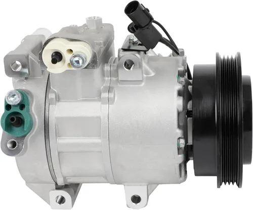 Miniatura 23 de cciyu Compresor de aire acondicionado apto para Ford Taurus para M-ercury Sable 3.0L 2001-2007 reemplaza al compresor de CA para automóvil 6 ranuras