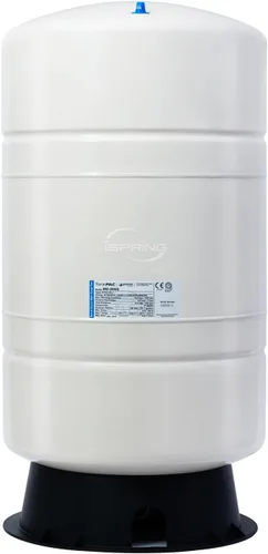 iSpring Tanque prepresurizado T20M de 20 galones para sistemas de ósmosis inversa (RO) con 14 galones de capacidad de almacenamiento de agua, color