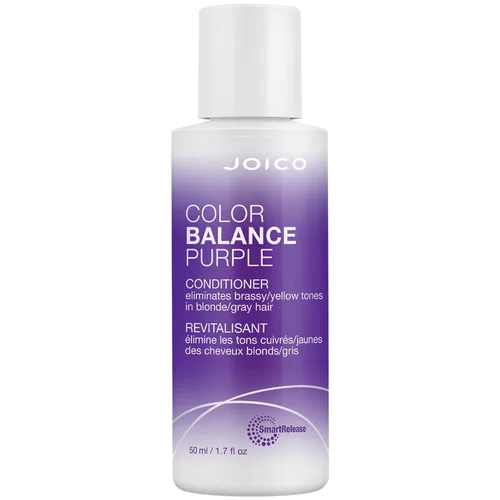 Joico Color Balance Purple Conditioner | For Cool Blonde or Gray Hair | Eliminate Brassy Yellow Tones | Boost Color Vibrancy & Shine | UV Protection