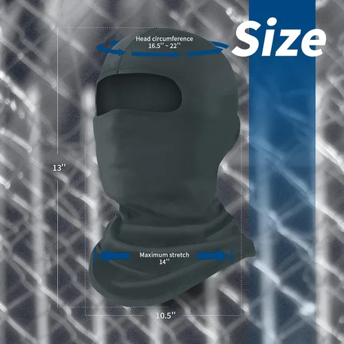 Miniatura 7 de YESLIFE Máscara de esquí, máscara facial para hombres y mujeres, esquí, snowboard, motocicleta, protección UV y protección contra el viento