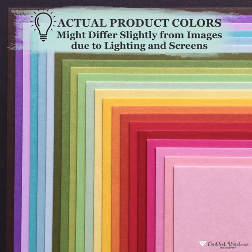 Miniatura 3 de Cardstock Warehouse Papel de Cartulina Pop-Tone Negro Licor de Anis – 50 Hojas, 8.5 x 11" - 65 lb / 175 GSM Cartulina Negra Premium para Corte