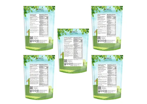 Miniatura 2 de Food to Live Frijoles orgánicos en una caja de regalo: un paquete variado de frijoles pintos, frijoles rojos oscuros, frijoles negros, frijoles