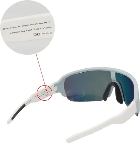 Miniatura 4 de walleva polarizadas Fire Rojo + Ice Azul Lentes de repuesto para POC Half BladeGafas de sol