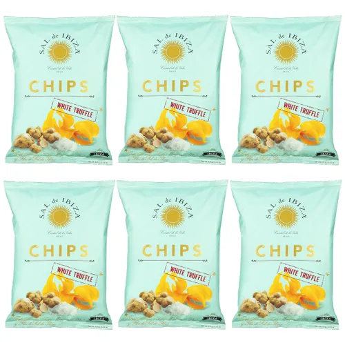 Miniatura 3 de Sal de Ibiza Papas fritas con trufa blanca – Bolsas de 4.4 onzas (paquete de 1)