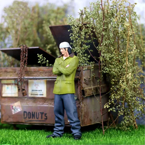 Miniatura 6 de Cayway Arbustos en Miniatura Modelo Arbustos Arbusto Largo Grupos de Vegetación Césped Estático en Mechones para Bricolaje Modelo de Tren Paisaje