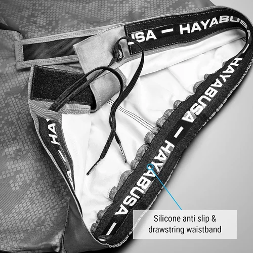 Miniatura 2 de Hayabusa Pantalones cortos Hexagonales para ejercitarse y practicar MMA.