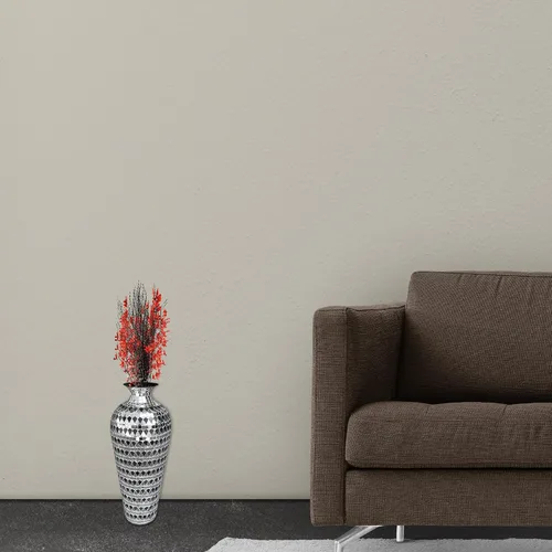 Miniatura 3 de Jarrón decorativo alto de mosaico de 20 pulgadas, diseño de acento para decoración del hogar, patrón geométrico de diseñador con mosaico de vidrio