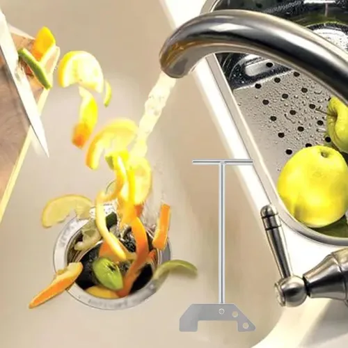 Miniatura 5 de Llave de eliminación de basura compatible con trituradores de basura M-oen, llave de desatascamiento para desechos King/InSinkErator WRN-00
