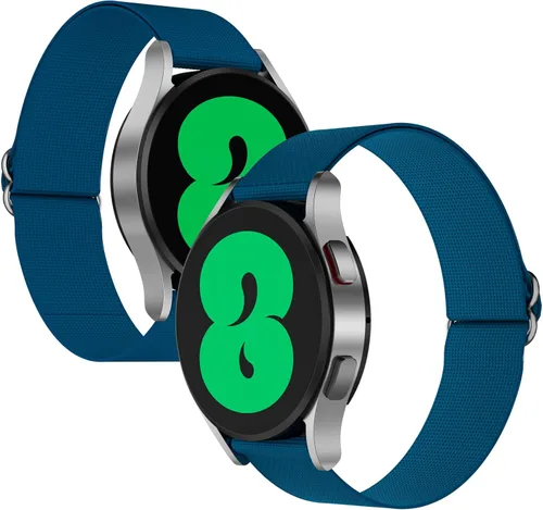 Miniatura 11 de ORIbox Compatible con correas de Apple Watch de 1.614 pulgadas, 1.575 pulgadas, 1.496 pulgadas, correa ajustable de nailon elástico tejido