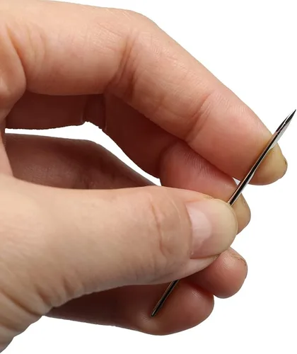 Miniatura 5 de Eketirry Kit de agujas de coser a mano, agujas de mano resistentes para tapicería, alfombras, cuero, reparación de lona (5 piezas)