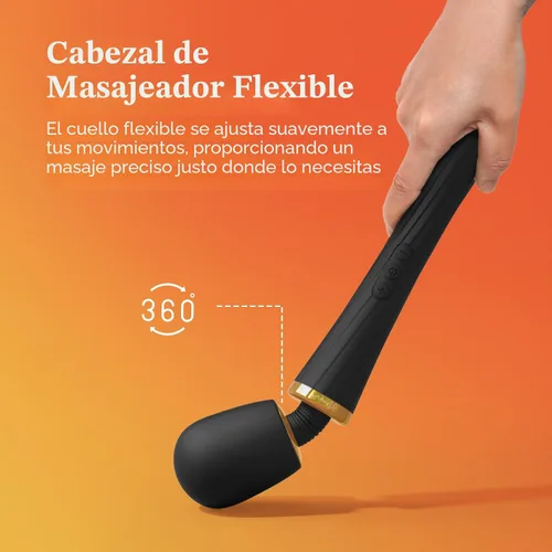 Miniatura 4 de Vibrador Tracy's Dog – Varita Inalámbrica de Alta Potencia para Mujeres, Juguetes Sexuales para Adultos Silenciosos y Resistente al Agua