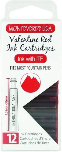Miniatura 34 de Monteverde Cartucho de tinta (tamaño estándar), amatista