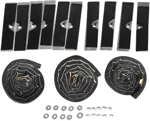Miniatura 7 de IKON MOTORSPORTS, Rejillas de ventana trasera compatibles con Honda Civic Sedan 2016-2021, estilo IKON color negro brillante, cubierta solar ABS