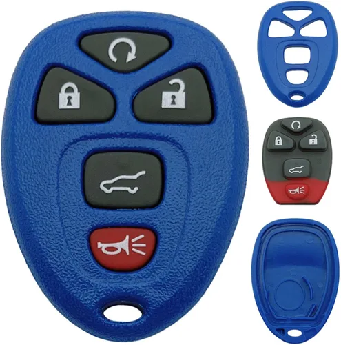 Miniatura 8 de Carcasa de reemplazo para llavero Compatible con Chevy Suburban Tahoe Traverse GMC Acadia Yukon Cadillac Escalade SRX Buick Enclave Saturn Outlook