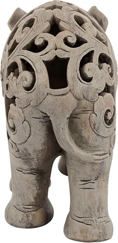 Miniatura 5 de Design Toscano Escultura Jali Anjan el elefante