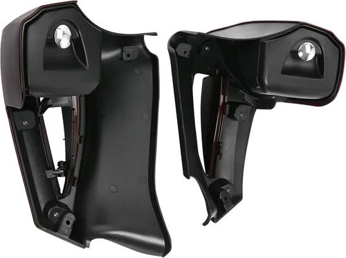 Miniatura 16 de TCT-MOTORPARTS Thunder - Conjunto de carenados ventilados inferiores de humo negro para Springfield Dark Horse 2016-2024 Chieftain Roadmaster