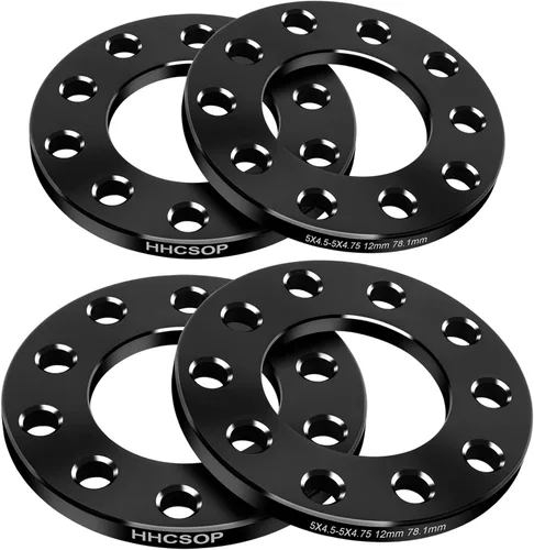 Miniatura 8 de Espaciadores de rueda universales 5x4.5 5x114.3 5x4.75 para Ford/Jeep/Toyota/Honda/Nissan, adaptadores de rueda de 1/4" (6mm) de 4 piezas