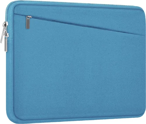 Miniatura 12 de Funda para laptop de 15.6 pulgadas, bolsa protectora para computadora con bolsillo frontal, maletín delgado para 15-16 pulgadas HP, Dell, Lenovo