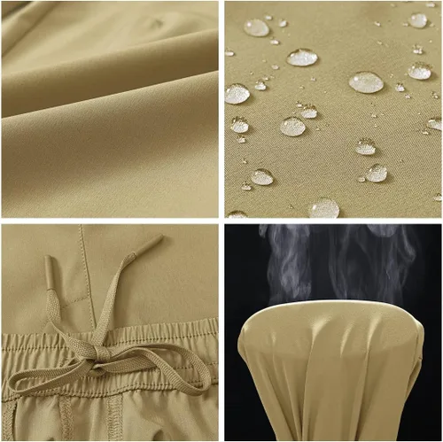 Miniatura 6 de Gopune Pantalones deportivos ligeros para hombre, de secado rápido, para senderismo, correr al aire libre, pantalones casuales