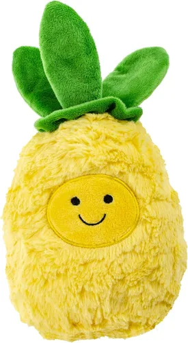 Miniatura 10 de Giftable World - Juguete de peluche para mascotas de 12.7 por 17.8 cm en forma de huevo tostado con chirriador Tostada de huevo de 5x7