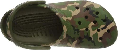 Miniatura 5 de Crocs Zuecos de camuflaje clásicos unisex para adultos