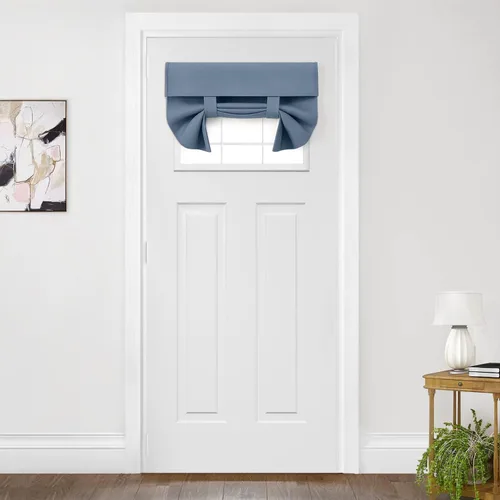 Miniatura 62 de HOMEIDEAS Cortinas Opacas para Aula para Puerta Principal, Cubierta de Ventana de Puerta de Aula, Persianas de Privacidad con Aislamiento Térmico