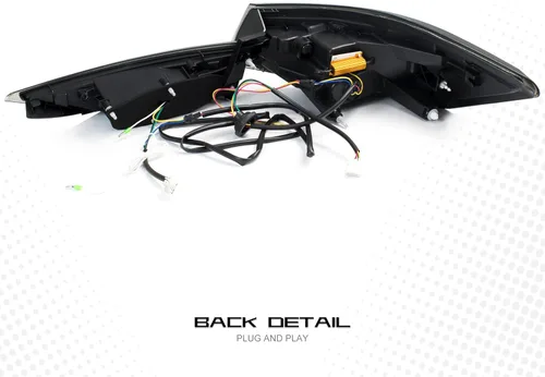 Miniatura 5 de inginuity time Luces traseras LED negras para Nissan Sentra 2020 2021 2022 2023 B18 SV SR señal secuencial inicio animación lámparas traseras