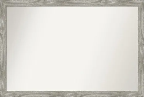 Miniatura 53 de Amanti Art Espejo personalizado, espejo de baño gris plomo a rayas, espejo de pared o espejo de tocador de baño sobre el fregadero