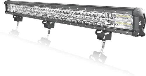 Miniatura 11 de AUXTINGS 2 unids 4 pulgadas 36 W triple fila 7D lente Spot LED barra de luz LED impermeable trabajo buceo luces para todoterreno Jeep ATV AWD SUV