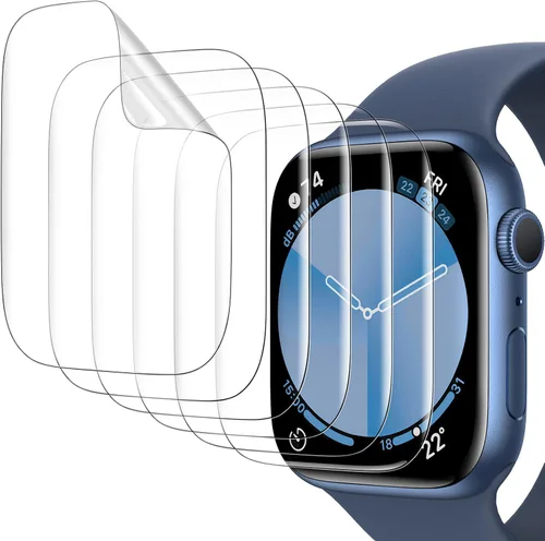 Miniatura 9 de Misxi 6 unidades Protector de pantalla de TPU suave transparente para Apple Watch Series 3 Series 2 Series 1 38mm, Protector de pantalla de alta