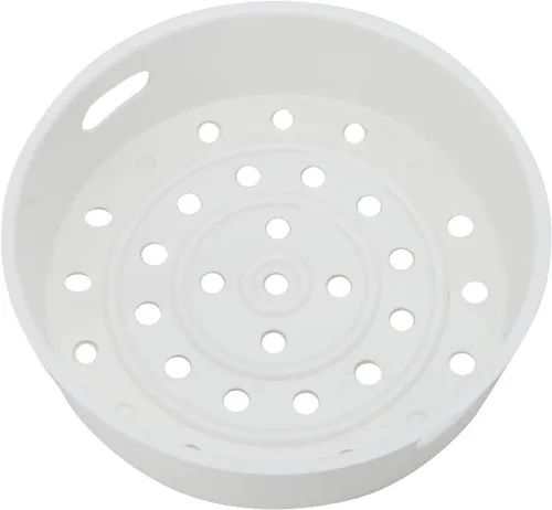 YiZYiF Cesta de vapor de plástico para cocinar arrocera y calentador de utensilios de cocina, color marfil, 3L