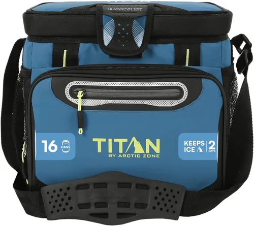Miniatura 37 de Titan by Arctic Zone Deep Freeze Cooler - Zipperless Hardbody Cooler - Deep Freeze Insulation, HardBody Liner, and SmartShelf Seagrass