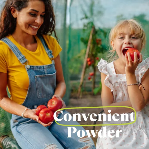 Miniatura 6 de Amazing Grass Kidz Superfood: Vegetales orgánicos, frutas y verduras, polvo de raíz de remolacha y probióticos para niños saludables, explosión