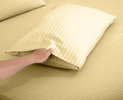 Miniatura 95 de ROYALE LINENS Juego de sábanas Cal King de 4 piezas, ropa de cama de microfibra suave cepillada de 1800 hilos, 1 sábana bajera, 1 sábana encimera, 2