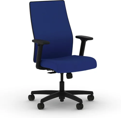 Miniatura 38 de HON Ignition 2.0 - Silla de trabajo con respaldo medio, control avanzado de inclinación sincronizada, silla de oficina con soporte lumbar, brazos