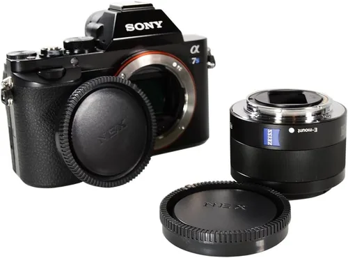 Miniatura 2 de Juego de tapa de cuerpo y cubierta trasera para cámara compatible con cámaras Sony E-Mount NEX A7V, A7II, III A7R III A9 A7 A7R A7S A6500 A6300